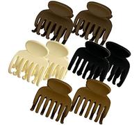 Anneome 8 pezzi Mollette per Piccole per Spessi e Sottili Clip per Acconciature Eleganti e Resistenti Accessori Classici per Donne e Ragazze