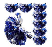 Anneome 8 Pezzi PON PON dello Spirito Scolastico Pom Pom in Fase Cheerleading Flower colorato di per Adulti Forniture per Cheerleader Lateral