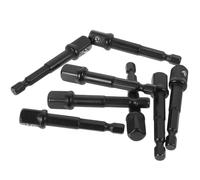 Anneome Adattatore Bussole per Trapano con Punta Esagonale e Testa Quadrata Resistente e Compatibile con Avvitatore per Lavori Te Auto e Utensili Manuali