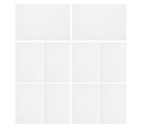 Anneome Adesivi in Feltro Autoadesivi 10 Pezzi per Protezione Pavimenti e Gambe Sedie, Tappetini Protettivi Morbidi Antigraffio per Mobili in Legno, Uso Versatile per Tavoli, Divani