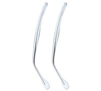 Anneome Aste per Occhiali in Metallo, Ricambio 1 Coppia Blu