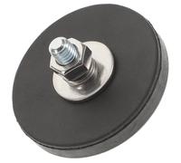 Anneome Base Magnetica per Montaggio Lampada Magneti Rivestiti in Gomma, Alta Durezza e Design Compatto, per Supporti Luce in Ambienti Domestici