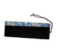 Anneome Borsa Arrotolabile in Cotone E Lino con Stampa in Stile Giapponese Astuccio per Matite 48 Scomparti per Una Facile Gestione della Cancelleria