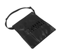 Anneome Borsa da Vita per Pennelli Make Up Professionale Portatile e Organizer Trucchi con Scomparti Grandi per Mascara e Prodotti per Artisti del Trucco e Uso in Studio