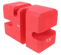 Anneome Brick di Supporto per Bilanciere Rosso in Eva per Panca