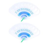 Anneome Calibro per Misurare Diametro Dell'uva 2 Pezzi, Righello di Misurazione Frutta Portatile in Plastica Resistente, Strumento Preciso per Aziende Agricole e Mercati Sul Campo