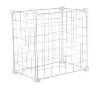 Anneome Cestini Organizer in Filo Metallico per Congelatori a Pozzetto Divisorio Contenitori Sospesi in Metallo per Conservazione Alimenti Ripiani Adattabili per Frigorifero Domestico