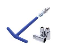 Anneome Chiave T per Candele Auto e Tagliaerba Serie Manico T con Bussole Resistenti e Adatte Vari Veicoli Utensile Manuale per Manutenzione Plug