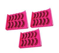 Anneome Ciglia Finte Naturali Voluminose Multi-strato 15 Paia Riutilizzabili Fascia Trasparente per Trucco Occhi Leggero e Sguardo Luminoso