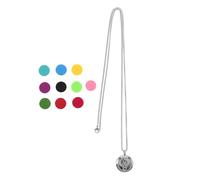 Anneome Collana Diffusore di Oli Essenziali con Ciondolo a Nota Musicale Cava Medaglione per Aromaterapia Portatile Ipoallergenico Gioiello Profumato da Donna per Lavoro Viaggio e