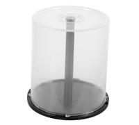 Anneome Contenitore Plastica CD Dvd Vuoto Porta Dischi Organizer in PP Capacità Resistente e Sicuro per Casa e Ufficio