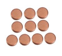 Anneome Copertura Di Bloccaggio Per Saldatura in Rame 10 Pezzi, Cappuccio Di Raffreddamento Adatto Per Tubi Idraulici, Accessorio Resistente Per Attrezzature Di Refrigerazione e Riparazioni Tecniche