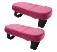 Anneome Cuscini Bracciolo Imbottiti per Sedia Ufficio e Sedia Rotelle Supporto Termico in Spugna Antiscivolo Copertura Calda per Inverno