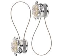 Anneome Fermatende Magnetici Decorativi Design Magnetico Set da 2 Pezzi in Corda Intrecciata Supporto per Tende Drappeggio per Soggiorno e Camera da Letto