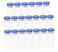 Anneome Fiale Di Con Coperchio Sigillato A Tenuta Stagna 20 Pezzi Piccole Bottiglie Per La Conservazione Di Dosi Mini Bottiglie E Tubi