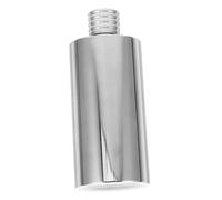 Anneome Fiaschetta Inox Tascabile Rotonda Portatile per Whisky e Liquori Leggera e Compatta per Viaggi e Attività Outdoor