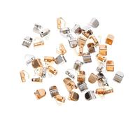 Anneome Fibbie per Lacci Scarpe in Metallo 100 Pezzi Fermagli Resistenti per Sneaker Accessori Pratici e Facili da Usare per Allacciatura Rapida