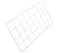 Anneome Griglia Appendi Foto da Parete 40x20 Cm in Ferro Bianco