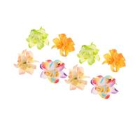 Anneome Hawaiian Hair Clip Boho Flower Clips in Pastel Lightweight Floral Hairpins For Women Beach Vacation Wedding Party Accessories