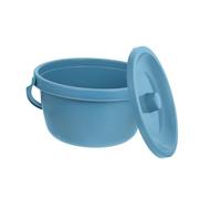 Anneome in Plastica con Sedile per Anziani e Donne in Gravidanza Vasino Portatile Antiscivolo per Pazienti Allettati Urina Odori Facile