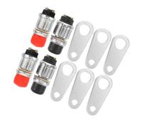 Anneome Interruttore Pulsante Avviamento Auto Resistente Starter Switch per Motori Diesel Camion Barche e Generatori Compatibile Multi-veicoli Funzione Accensione Immediata
