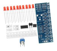 Anneome Kit Elettronico Fai da Te 4 Set di Luce a Effetto Scorrimento, Materiale Plastico, per Esercizi di Saldatura e Hobby Elettronici DIY