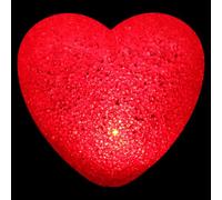 Anneome Lampada da Tavolo LED Forma di Cuore Rosso Decorativa e Romantica per Scrivania Luci Notturne per Camera da Letto e Festa degli Innamorati Design Realistico e Materiali Resistenti