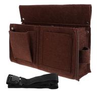 Anneome Marsupio Portautensili da Carpentiere con Tasca Cintura Regolabile e Resistente per Lavori Edili Borsa Portattrezzi Compatta e Leggera per Uso Professionale e Trasporto Facile