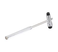 Anneome Martello Neurologico Diagnostico Doppia Testa Manico Ergonomico per Riflessi Cutanei e Muscolari con Pennello Rimovibile Strumento Medico per Esami Neurologici Colore Casuale