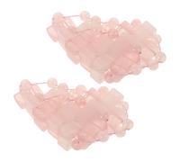 Anneome Maschera Design Semplice ed Elegante a Forma di Cuore in Cristallo Rosa per Occhi e Protezione Occhi per Sollievo Affaticamento, Sensazione di Freschezza