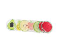 Anneome Maschera Refrigerante Occhi in Gel Pvc 8 Pezzi Motivo Frutta, Allevia la Secchezza e Riduce le Borse Occhi, per L'estate come Regalo Stili multipli