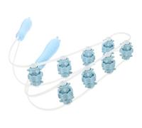 Anneome Massaggiatore Rullo Manuale per Gambe e Polpacci Strumento Portatile per Stretching e Sollievo Muscolare Leggero e Facile da Usare per Massaggi Cervicali e Lombari per Casa e