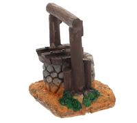 Anneome Mini Pozzo d'Acqua Decorativo in Miniatura, Ornamento Paesaggistico per Interni ed Esterni, Decorazione Bonsai Resistente e Compatta per Acquari e Micro Ambienti Verdi