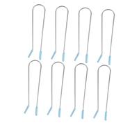 Anneome Morsetti a Ganasce a Rulli Caldi 8 Pezzi 1,9 Cm Clip Di Fissaggio Per Bigodini Caldi Per Acconciature Casalinghe Per Tutti i Tipi Di Chioma