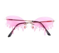 Anneome Occhiali da Sole Accessori Costume Stile Lacrime per Donna Creativi Facili da Indossare in PC e Metallo, per Vacanze Estive e Feste Eleganti
