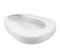 Anneome Padella Smaltata per Anziani Costretti a Letto, Vaso per Orinatoio Portatile da Comodino, Padella di Emergenza Antiperdita per Uso Notturno e Assistenza Infermieristica