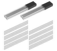 Anneome per matite meccaniche 0,7 mm 2B in resina, 1000 pezzi, resistente alla rottura, per disegno e schizzi