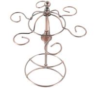 Anneome Porta Calici Cappello in Ferro Oro, Organizer da Tavolo
