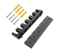 Anneome Portacanne da Pesca a Parete Portacanna Orizzontale in Materiale Resistente per Esposizione e Stoccaggio Supporto Espositore Multiuso per Pesca Domestica e Garage