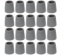 Anneome Protezioni per Gambe Sedie in PVC e Ferro Elastiche, Set 20 Pezzi Coprigambe Antiscivolo per Mobili da Interno ed Esterno, Protezione Pavimenti Legno Duro per Tavoli e Sedie