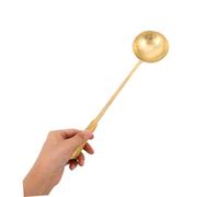 Anneome Pure Sugar Painting Spoon With Long Ergonomic Handle For Traditional Chinese Art Heat Resistant Easy To Clean Small Soup Utensil For Precise Grip And Cultural Heritage
