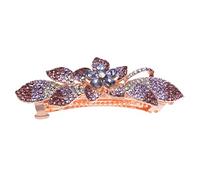 Anneome Rhinestone Hair Clip Accessorio per Donne Fermaglio Metallo per Acconciature Cerimonia e Speciali per Sposi e Festive