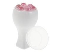 Anneome Roller Massaggiante e Manuale con Testina Rotante in Plastica Naturale Compatto e Leggero per Quotidiano Viaggi e Ufficio Sollievo Tensione Muscolare e Riduzione Gonfiore