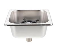 Anneome Sciacquatrice per Bicchieri e Bottiglie in Acciaio Inox 304 ad Alta Pressione Tubo Lavabicchieri Automatico da Incasso per Bar Ristoranti e Uso Domestico