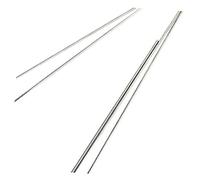 Anneome Set 5 Pezzi Ago per Aerografo 0,3 Mm in Acciaio, Ricambi per Aerografi di Precisione, Strumenti per Professionisti e Hobbisti, per Dettagli Sottili e Disegni a Spruzzo