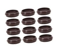 Anneome Set da 12 Pezzi di Cuscinetti Antiscivolo per Mobili in Feltro Protezioni per Piedini di Sedie e Rotelle Blocchi per Sedie per Proteggere Pavimenti Interni come Soggiorno e