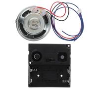 Anneome Set di Meccanismi per Carillon al Quarzo Altoparlante e Suoneria Regolabile Movimento Musicale per Orologi a Pendolo Fai da Te Kit Completo per Riparazione e Creazione Orologi