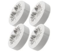 Anneome Stampo in Silicone per Candele e Sapone a Forma di Crisantemo e Margherita, Set da 4 Pezzi Resistente alle Alte Temperature, per Decorazioni Fai da Te in Piccoli Spazi come Auto