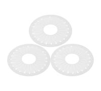 Anneome Strumento per Plissettare Nastri in Organza 15 CM Bordo in Pizzo Set da 3 Pezzi per Creazione di Rosette Badge e Bouquet da Sposa Utensile Portatile per Lavoretti Creativi e