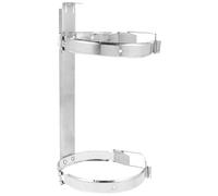 Anneome Supporto a Parete in Ferro Zincato per Estintore 5 Kg Staffa di Montaggio Robusta e Stabile per Casa Ufficio e Auto Accessorio Pratico e per Estintori Piccoli e Leggeri